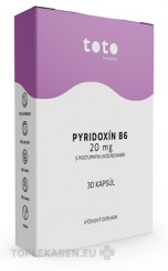 TOTO PYRIDOXÍN B6 20 mg