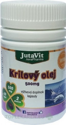 JutaVit Krilový olej 500 mg