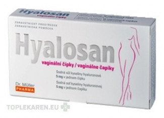 Dr. Müller HYALOSAN vaginálne čapíky