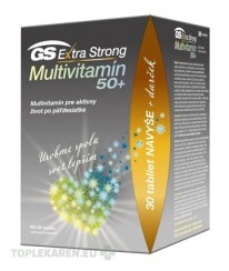 GS Extra Strong Multivitamín 50+ darček 2021