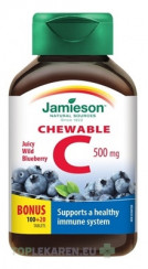 JAMIESON VITAMÍN C 500 mg čučoriedka