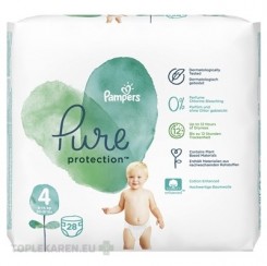 PAMPERS PURE protection VP 4 Maxi
