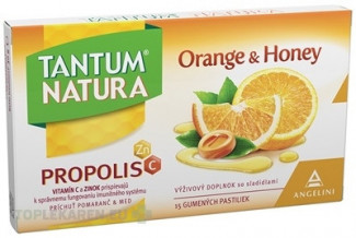 TANTUM NATURA PROPOLIS Zn - Orange & Honey