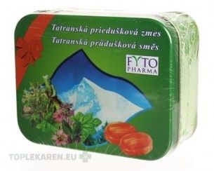 FYTO Tatranská priedušková zmes cukríky - DÓZA