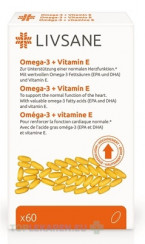 LIVSANE Omega-3 plus vitamín E