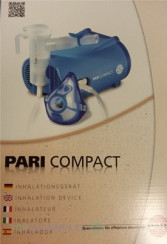 PARI COMPACT prístroj inhalačný kompresný