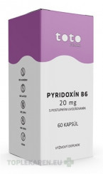 TOTO PYRIDOXÍN B6 20 mg