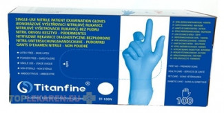 Titanfine Nitrilové vyšetrovacie rukavice