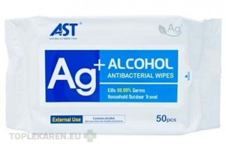 AST Ag + Alkohol Antibakteriálne utierky