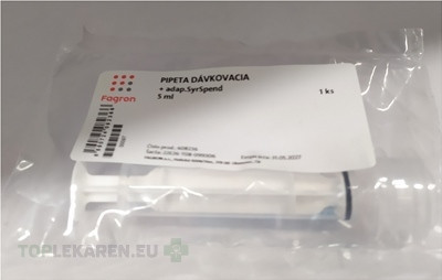 Pipeta dávkovacia 5 ml + adaptér SyrSpend - FAGRON