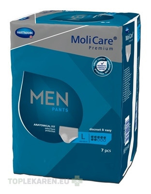 MoliCare Premium MEN PANTS 7 kvapiek L