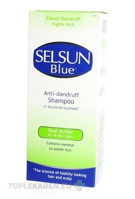 SELSUN BLUE ŠAMPÓN 1% DUAL ACTION