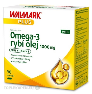 WALMARK Omega-3 rybí olej FORTE