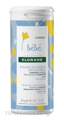 KLORANE BEBE POUDRE DE TOILETTE PROTECTRICE