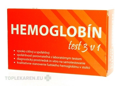 BIOGEMA HEMOGLOBÍN TEST 3v1