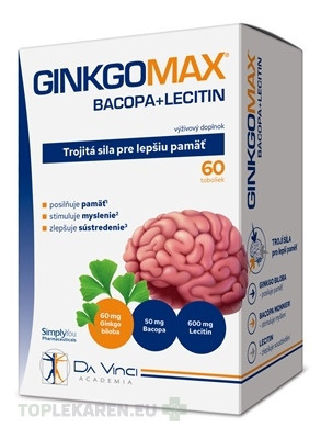 GINKGOMAX+BACOPA+LECITÍN - DA VINCI