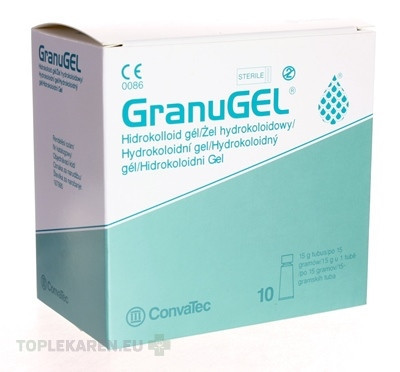 GranuGEL hydrokoloidný sterilný gél