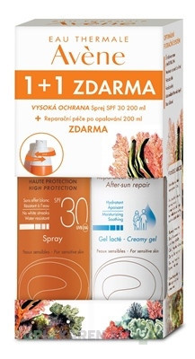 AVENE SPRAY SPF30 (1+1 zdarma)