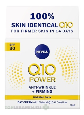 NIVEA Spevňujúci denný krém Q10 POWER  SPF30
