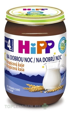 HiPP BIO KAŠA Dobrú noc Krupicová