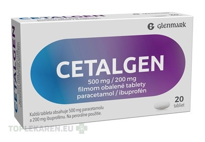 CETALGEN 500 mg/200 mg