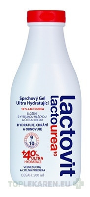 Lactovit LactoUrea Sprchový gél Hydratujúci