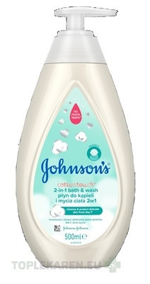 Johnson's Cottontouch kúpeľ a umývací gél 2v1