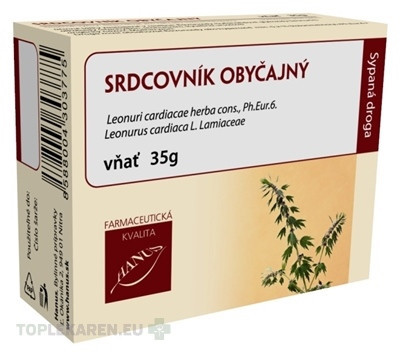 HANUS SRDCOVNIK OBYČAJNÝ