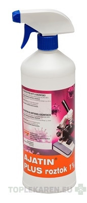 AJATIN PLUS ROZTOK 1% s mechanickým rozprašovačom