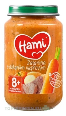 Hami príkrm Zelenina s duseným bravčovým