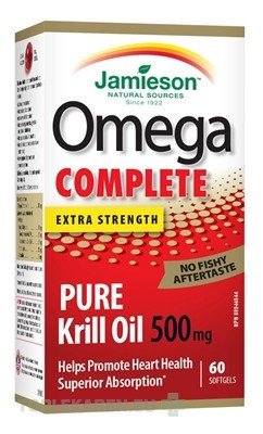 JAMIESON OMEGA COMPLETE PURE KRILL OIL