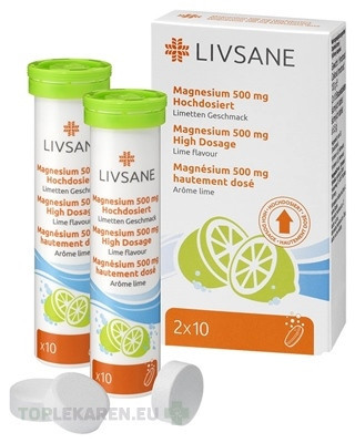 LIVSANE Magnézium 500 mg