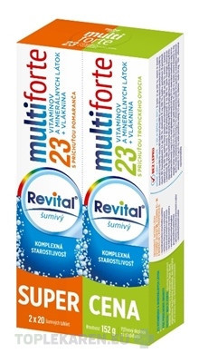 Revital multiforte šumivý DUOPACK