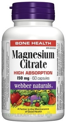 Webber Naturals Magnesium 150 mg