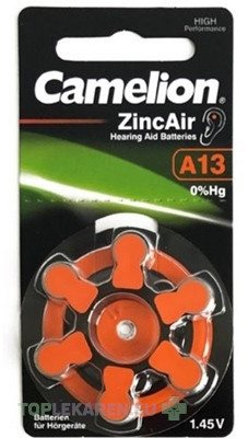CAMELION ZincAir A13 batérie