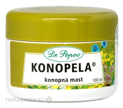 Dr. Popov KONOPELA konopná masť