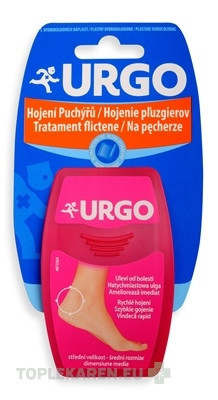 URGO Hojenie pľuzgierov Ultra diskrétne