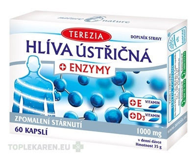 TEREZIA HLIVA USTRICOVITÁ + ENZÝMY