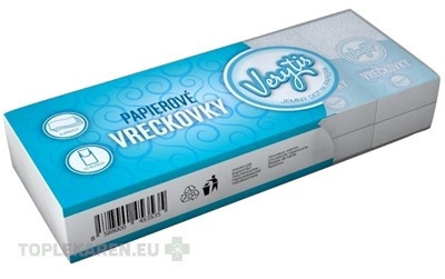 Papierové vreckovky Verytis Blue