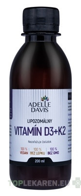 Adelle Davis Lipozomálny VITAMÍN D3+K2