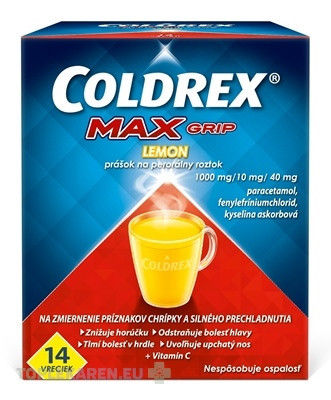 COLDREX MAXGRIP LEMON