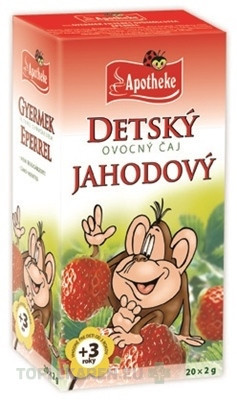 APOTHEKE DETSKÝ OVOCNÝ ČAJ JAHODOVÝ