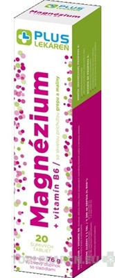 PLUS LEKÁREŇ Magnézium + vitamín B6