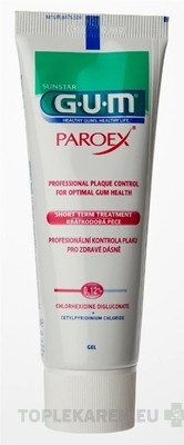 GUM zubný gél PAROEX (CHX 0,12%)