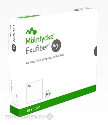 Exufiber Ag+ 10x10 cm