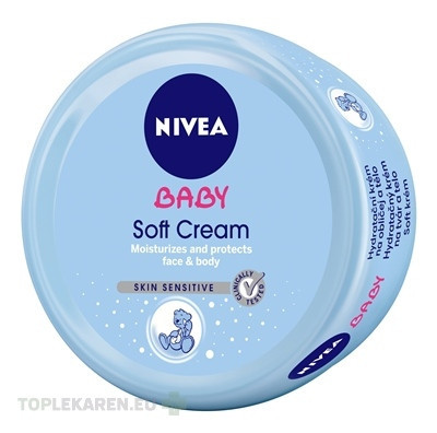 NIVEA BABY Hydratačný Soft krém na tvár a telo