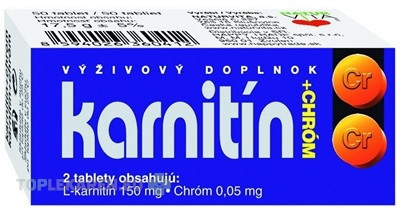 NATURVITA KARNITÍN + CHRÓM
