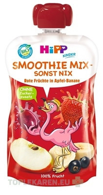 HiPP BIO Smoothie Jablko Banán Červené ovocie
