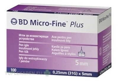 BD MICRO FINE PLUS inzulínové ihly