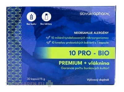 Slovakiapharm 10 PRO - BIO PREMIUM + vláknina
